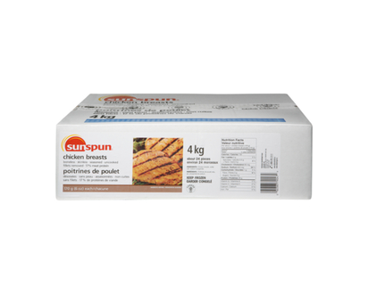 Poitrines de poulet congelées - 4.0 KG