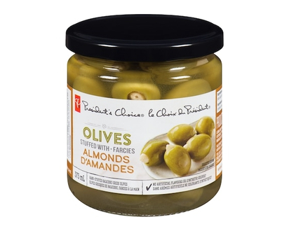 le Choix du Président Olives farcies d'amandes - 375.0 ML