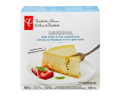 President's Choice Original New York- Style Cheesecake - 600.0 G