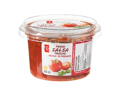President's Choice Medium Fresh Salsa - 430.0 ML