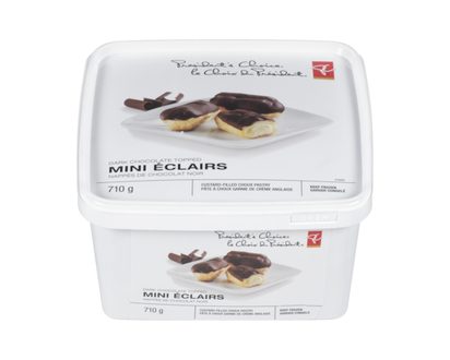 President's Choice Frozen Mini Eclairs - 710.0 G