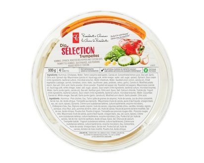 President's Choice Dip Selection - 500.0 G