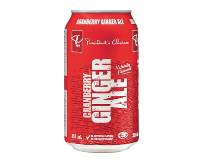 President's Choice Cranberry Ginger Ale - 355.0 ML