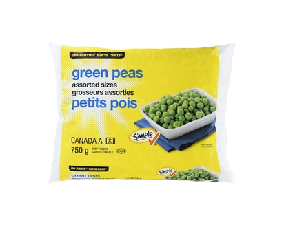 No Name Green Peas - 750.0 G