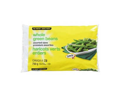No Name Whole Green Beans - 750.0 G
