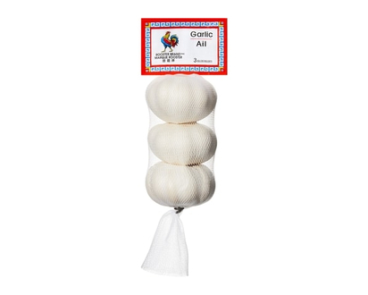 Rooster Garlic Bulbs, 3-count - 90.0 G