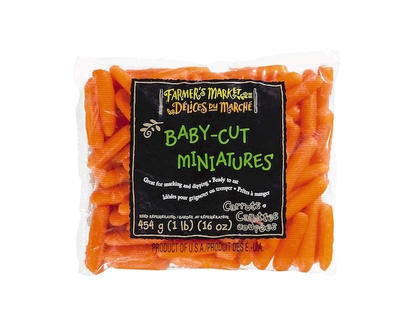 Farmer's Market Mini Carrots 1lb - 454.0 G