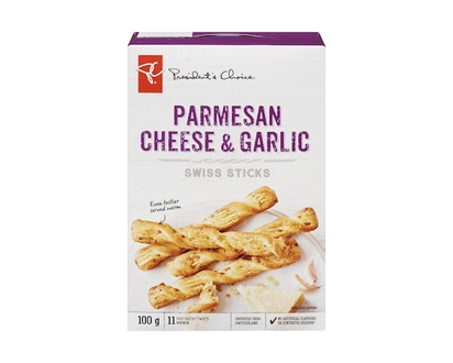 le Choix du Président Paillettes suisses, fromage parmesan et ail - 100.0 G