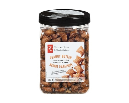 le Choix du Président Bretzels avec beurre d’arachide - 680.0 G