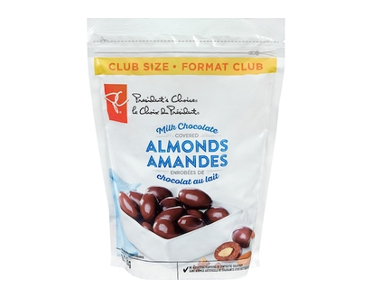 President's Choice Milk Chocolate Covered Almonds - 1.1 KG