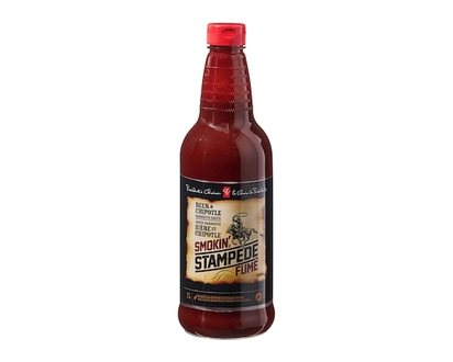 President's Choice Smokin' Stampede Beer and Chipotle Barbecue Sauce - 1.0 L
