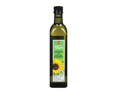 PC Biologique Huile de tournesol pure à 100 % Biologique - 500.0 ML