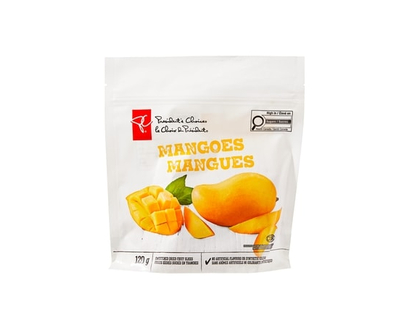 President's Choice Sweetened Dried Mangoes - 120.0 G