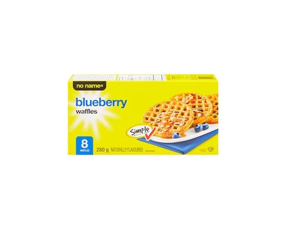 No Name Blueberry Waffles - 280.0 G