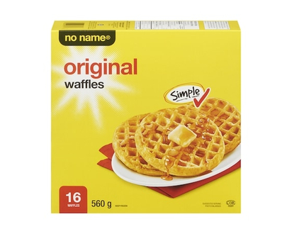 No Name Original Waffles - 560.0 G