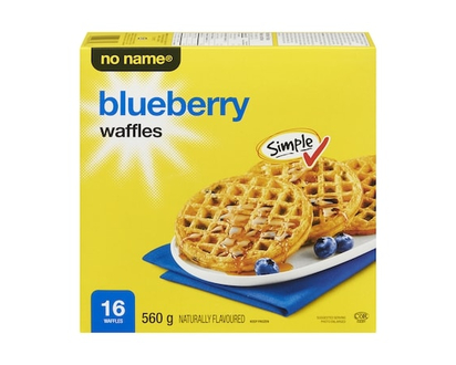 No Name Blueberry Waffles - 560.0 G