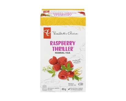 President's Choice Raspberry Thriller Herbal Tea - 20.0 EA