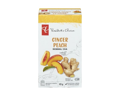 le Choix du Président Tisane Pêche Et Gingembre - 20.0 EA