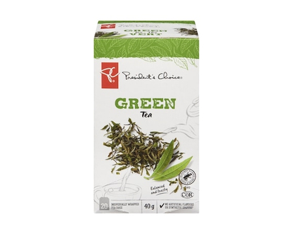 President's Choice Tea Green - 20 EA