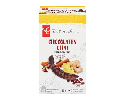 President's Choice Chocolatey Chai Herbal Tea - 20.0 EA
