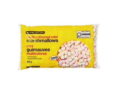 No Name Multi-Coloured Mini Marshmallows - 400.0 G