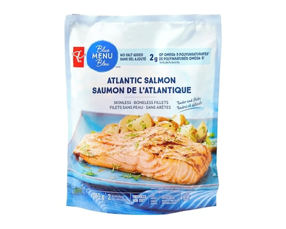 Blue Menu Atlantic Salmon Skinless Boneless Fillets - 280.0 G