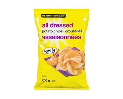 No Name Croustilles Assaisonnees - 200 G