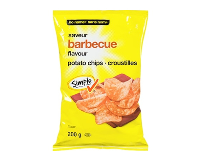 No Name Barbecue Potato Chips - 200.0 G