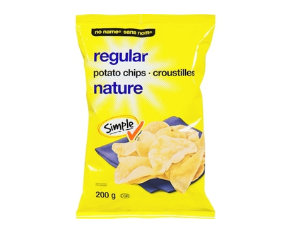 No Name Regular Potato Chips - 200.0 G