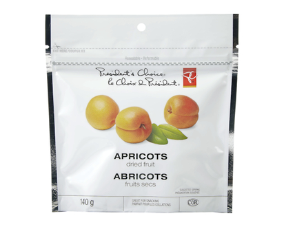 President's Choice Dried Apricots - 140.0 G