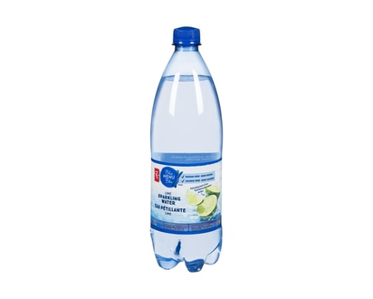 PC Blue Menu Eau pétillante lime - 1 L