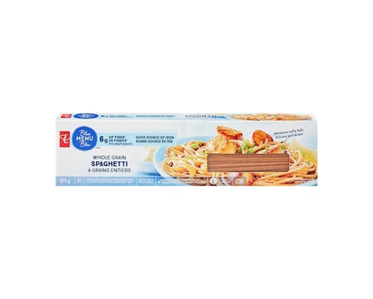 PC Blue Menu Whole Grain Spaghetti Pasta - 375 G