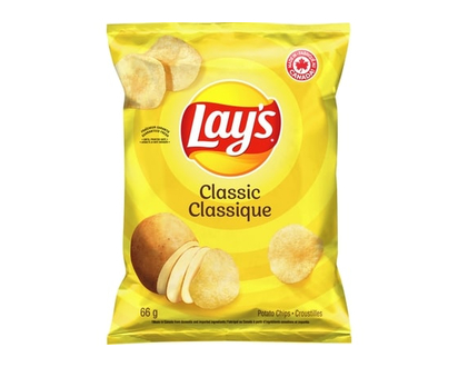 Lay's Classic potato chips (small bag) - 66 G