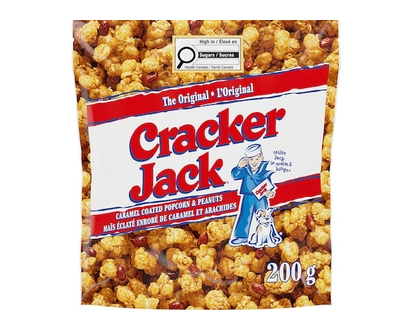 Cracker Jack Original Caramel Coated Popcorn and Peanuts 200g - 200.0 G