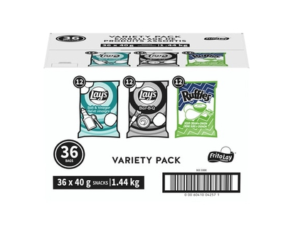 Lay Variety Pack Potato Chips - 1440.0 G