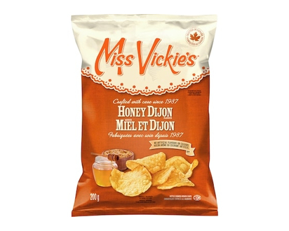 Miss Vickie's Croustilles cuites à la marmite Saveur Miel et Dijon 200g - 200 G