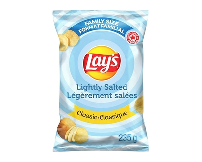 Lay's Lightly Salted Potato Chips - 235.0 G