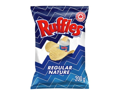 Ruffles Regular Potato Chips - 200.0 G