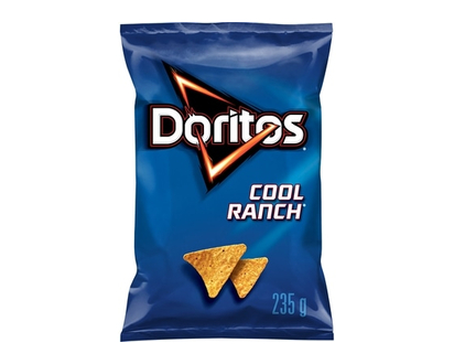 Doritos Cool Ranch Flavoured Tortilla Chips - 235.0 G