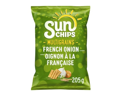 Sunchips French Onion Flavour Multigrain Snacks 205g - 205 G