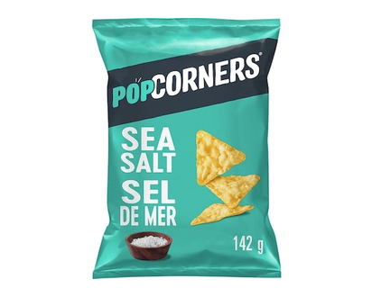 PopCorners Croustilles de maïs soufflé Sel de mer 142g - 142.0 G