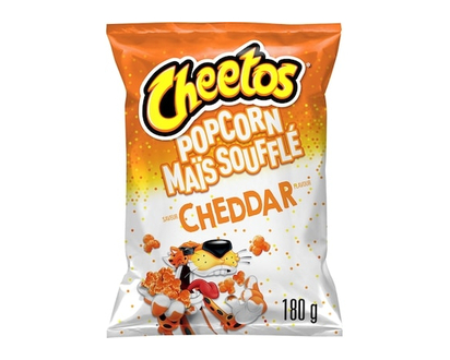 Cheddar Flavour Seasoned Popcorn - 180.0 G
