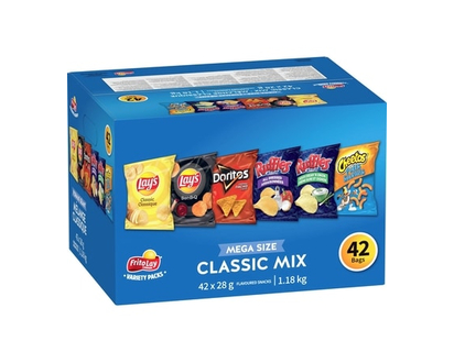 Frito-lay Variety Pack Classic Mix - 1176.0 G