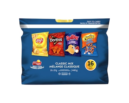 Frito-lay Classic Mix Variety Packs - 448.0 G