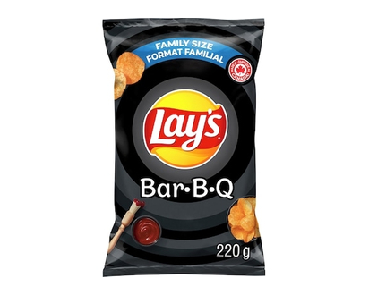 Lay's Bar-B-Q flavoured potato chips - 220.0 G