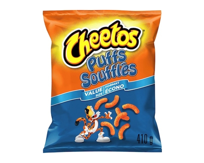 Cheetos Puffs Cheese Flavoured Snacks - 410.0 G