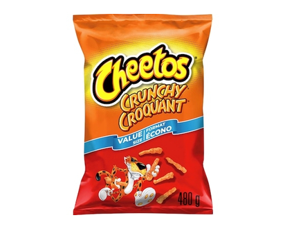 Cheetos Crunchy Cheese Flavoured Snacks - 480.0 G