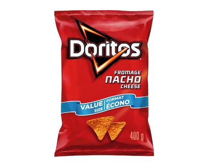 Doritos Nacho flavoured tortilla chips - 400.0 G