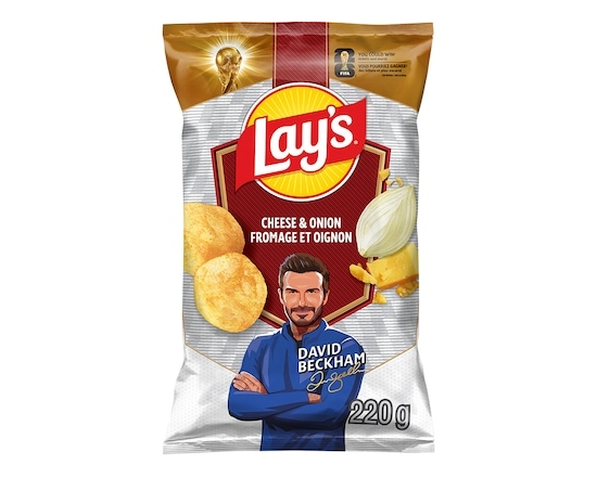 Cheese & Onion Potato Chips - 220.0 G
