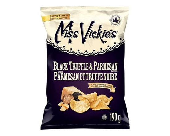 Black Truffle & Parmesan Flavour Kettle Cooked Potato Chips - 190.0 G